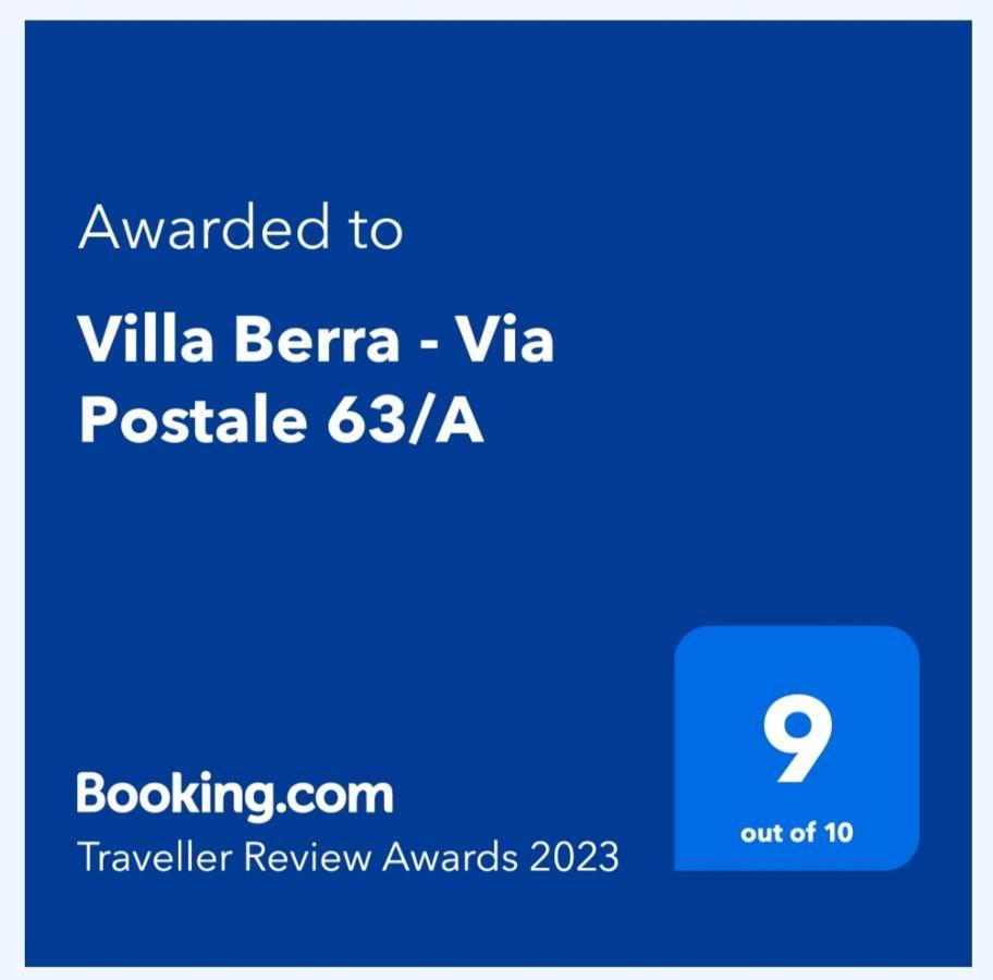 Villa Berra - Via Postale 63/A Eksteriør billede